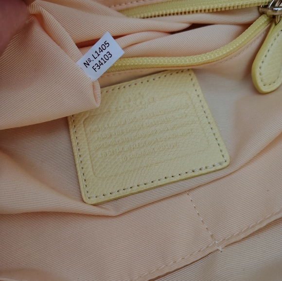 Coach Crossgrain Leather Taxi Zip Top Tote Shoulder Bag - Picture 11 of 11